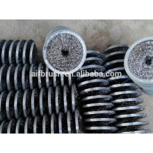 Best Inwards Spiral Motorcycle Bike coil shape nylon inward spiral brush